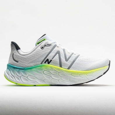 New Balance Fresh Foam X More v4 Men's White/Electric Teal