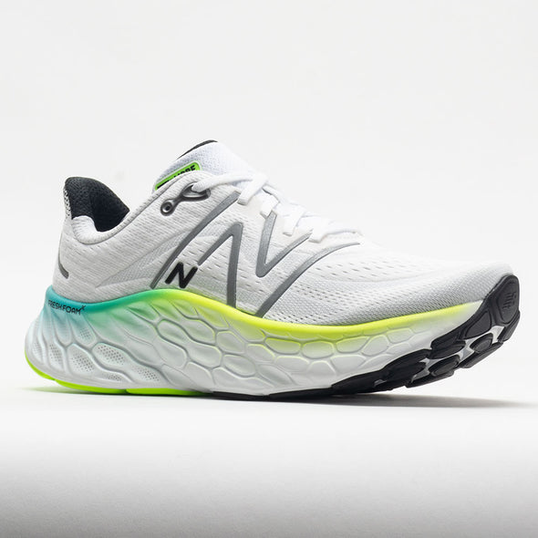 New Balance Fresh Foam X More v4 Men's White/Electric Teal