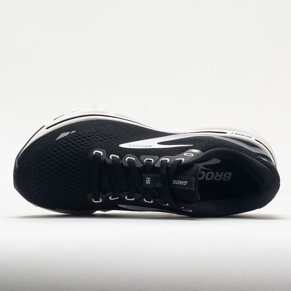 Brooks Ghost 15 Men's Black/Blackened Pearl/White
