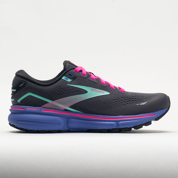 Brooks Ghost 15 Women's Black/Blue/Aruba – Holabird Sports