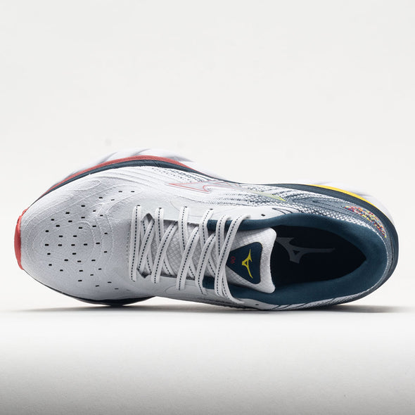 Mizuno Wave Sky 6 Women's White/Hibiscus