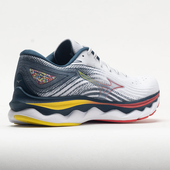 Mizuno Wave Sky 6 Women's White/Hibiscus