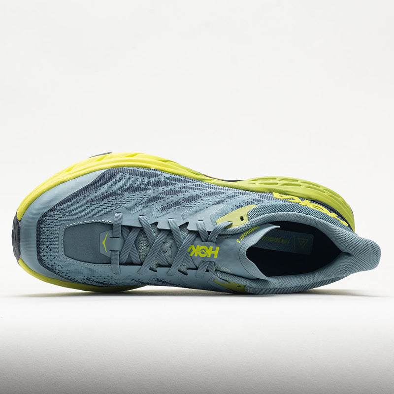 HOKA Speedgoat 5 Men's Stone Blue/Dark Citron