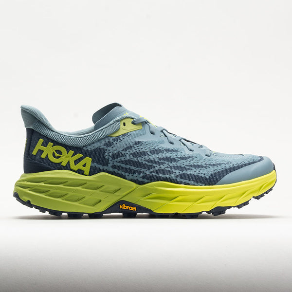 HOKA Speedgoat 5 Men's Stone Blue/Dark Citron