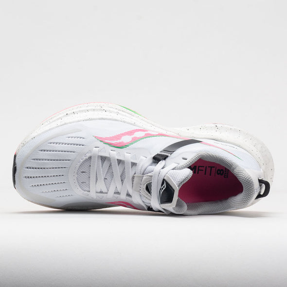 Saucony Tempus Women's White/VIZI Pink