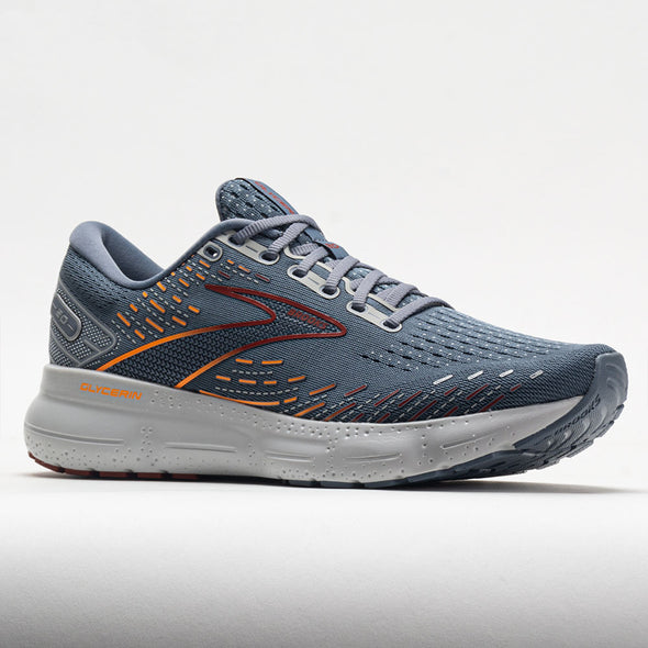Brooks Glycerin 20 Men's Grey/Chili Oil/Orange