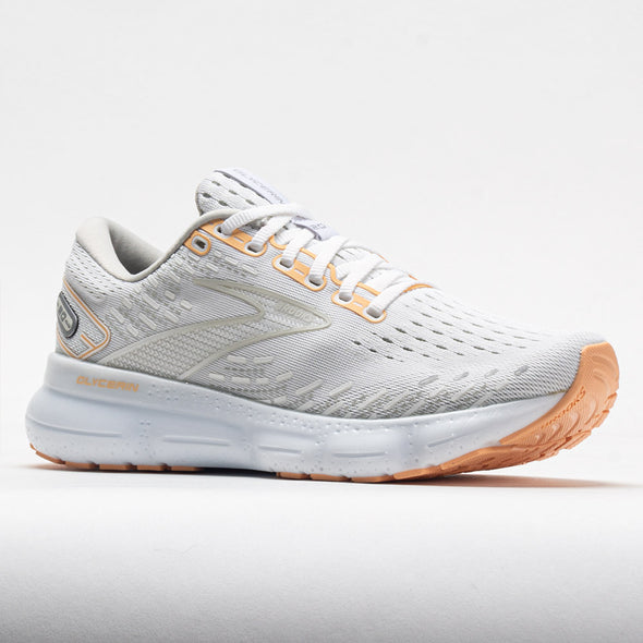 Brooks Glycerin 20 Women's White/Grey/Peach