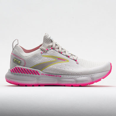 Brooks Glycerin StealthFit GTS 20 Women's Grey/Yellow/Pink