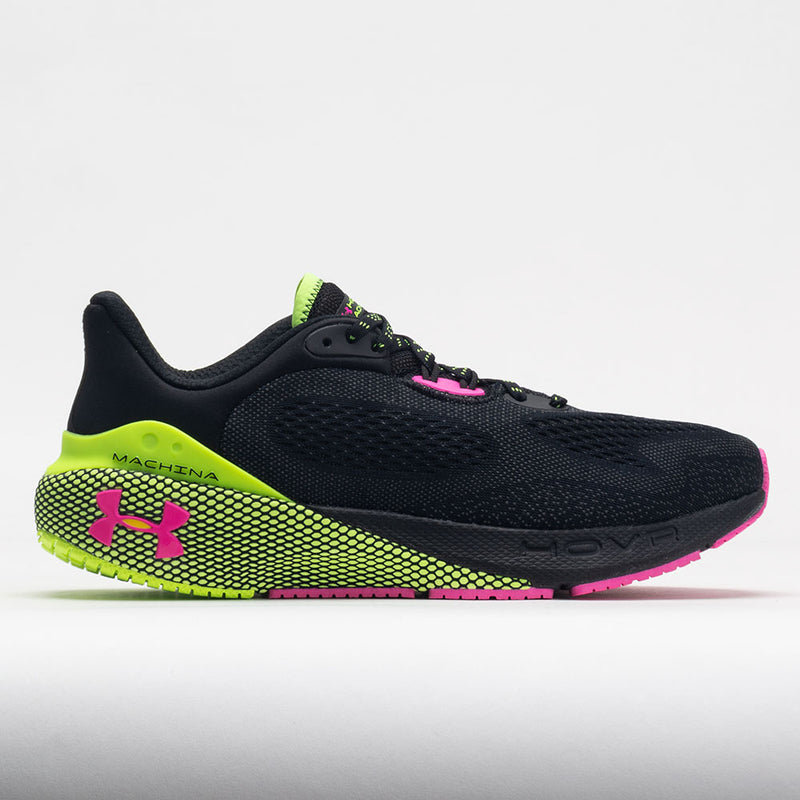 Under Armour HOVR Machina 3 Men's Black/Lime Surge/Rebel Pink