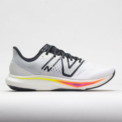 New Balance FuelCell v3 Men's White/ Blacktop/Neon Dragonfly