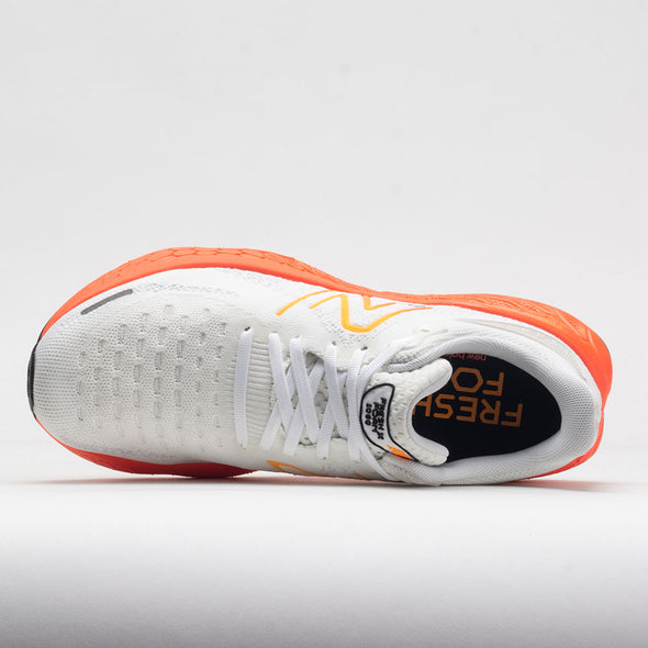 New Balance Fresh Foam X 1080v12 Men's White/Neon Dragonfly/Marigold