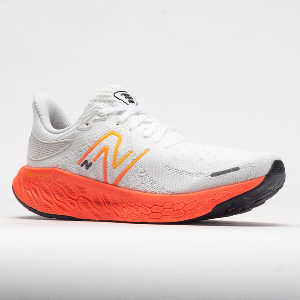 New Balance Fresh Foam X 1080v12 Men's White/Neon Dragonfly/Marigold