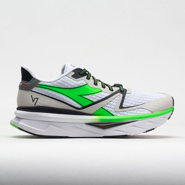 Diadora Atomo v7000 Men's White/Green Fluo/Black