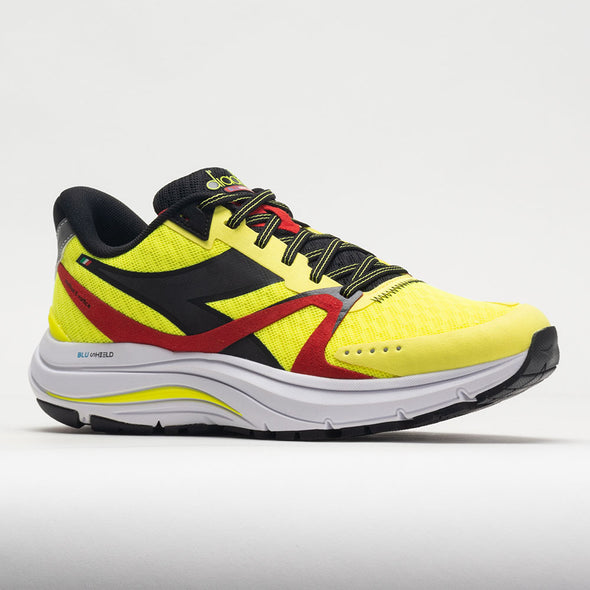 Diadora Mythos Blushield 8 Vortice Men's Yellow Fluo/Black/Fiery Red
