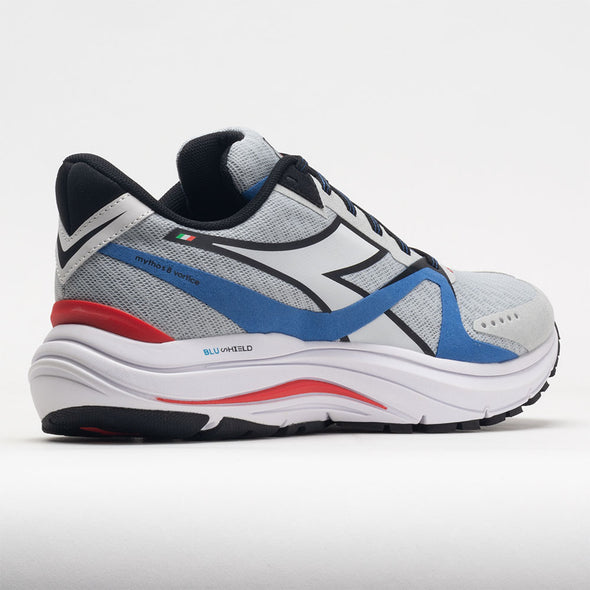 Diadora Mythos Blushield 8 Vortice Men's Silver/White/Black