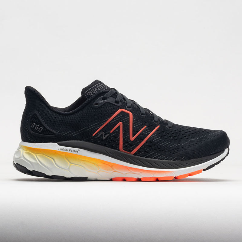 New Balance Fresh Foam X 860v13 Men's Black/Neon Dragonfly/Marigold