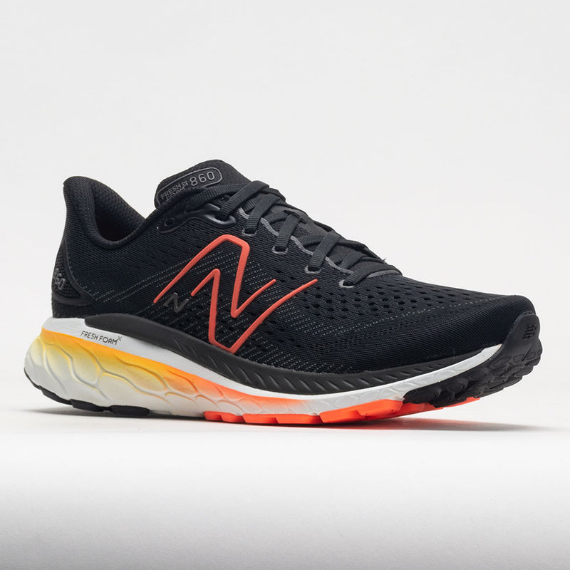 New Balance Fresh Foam X 860v13 Men's Black/Neon Dragonfly/Marigold