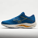 Mizuno Wave Inspire 19 Men's Snorkel Blue/Pale Marigold