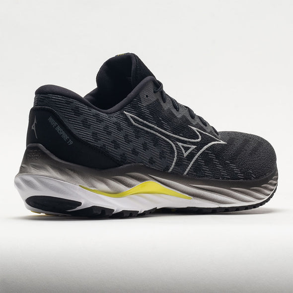 Mizuno Wave Inspire 19 Knit Men's Black/Nimbus Cloud