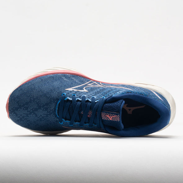 Mizuno Wave Inspire 19 Women's Blue Quartz/Peach Bud