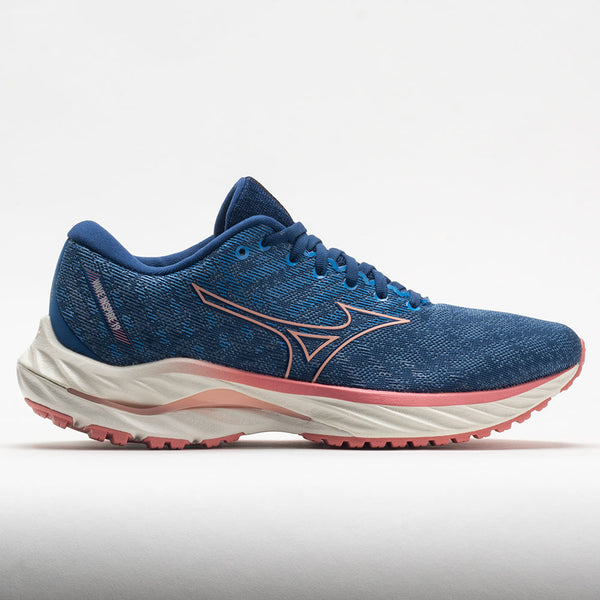 Mizuno Wave Inspire 19 Women's Blue Quartz/Peach Bud