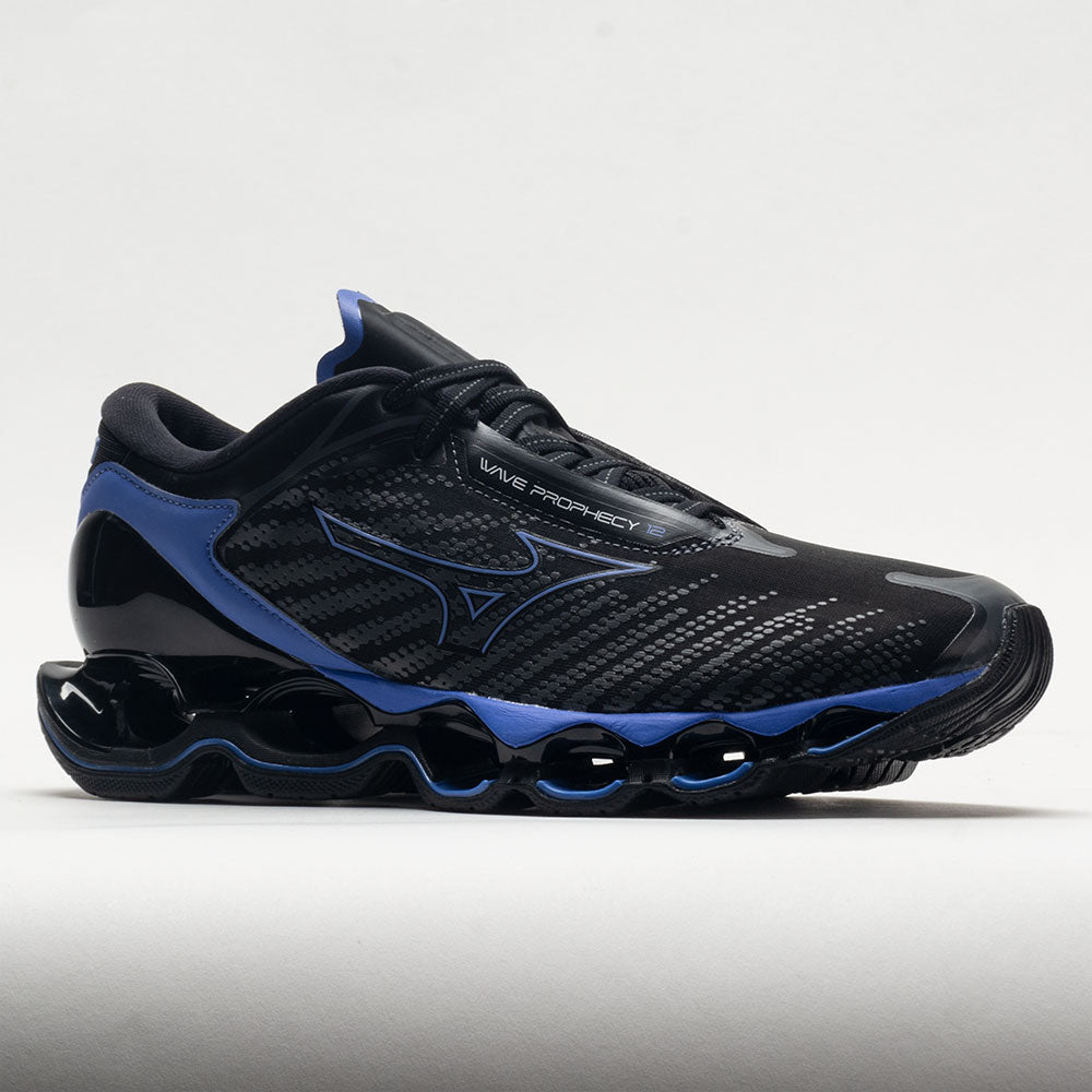 Mizuno Wave Prophecy 12 Men's Black Oyster/Blue Ashes – Holabird