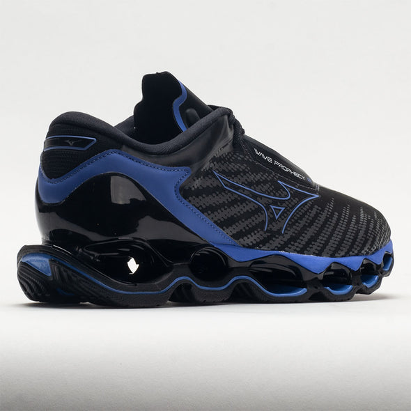 Mizuno Wave Prophecy 12 Men's Black Oyster/Blue Ashes