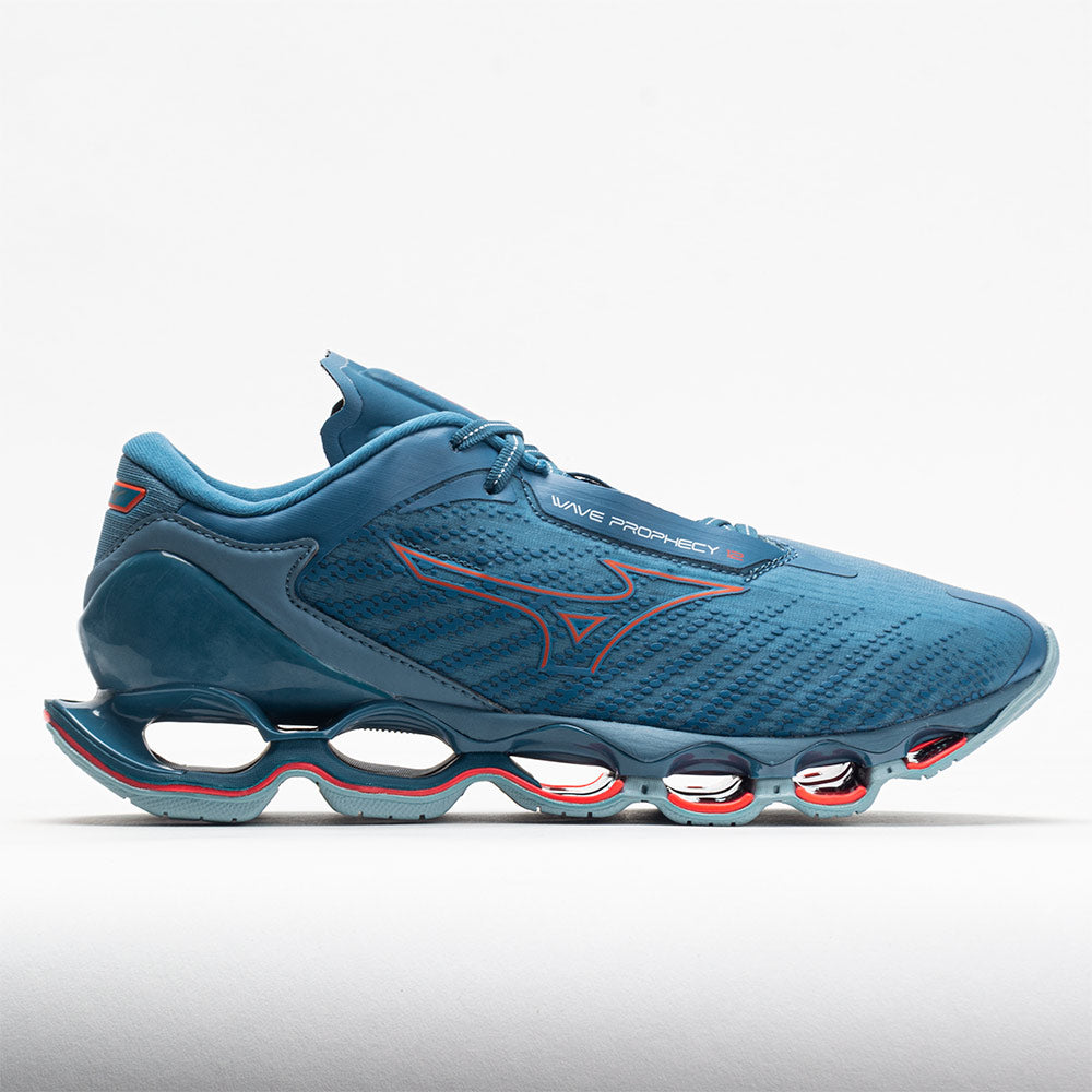 Mizuno Wave Prophecy 12 Men's Gorget Me Not/Soleil – Holabird Sports