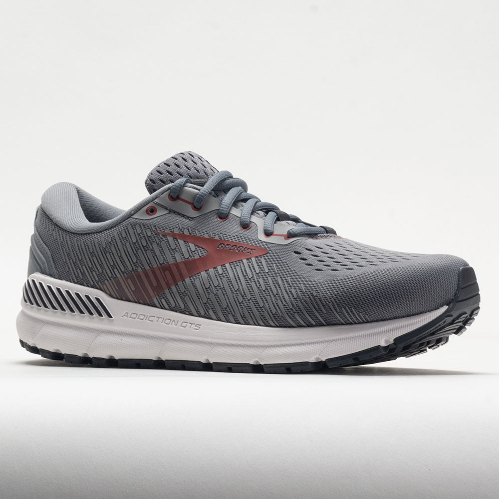 Brooks Addiction GTS 15 Men's Grey/Ebony/Chili Oil