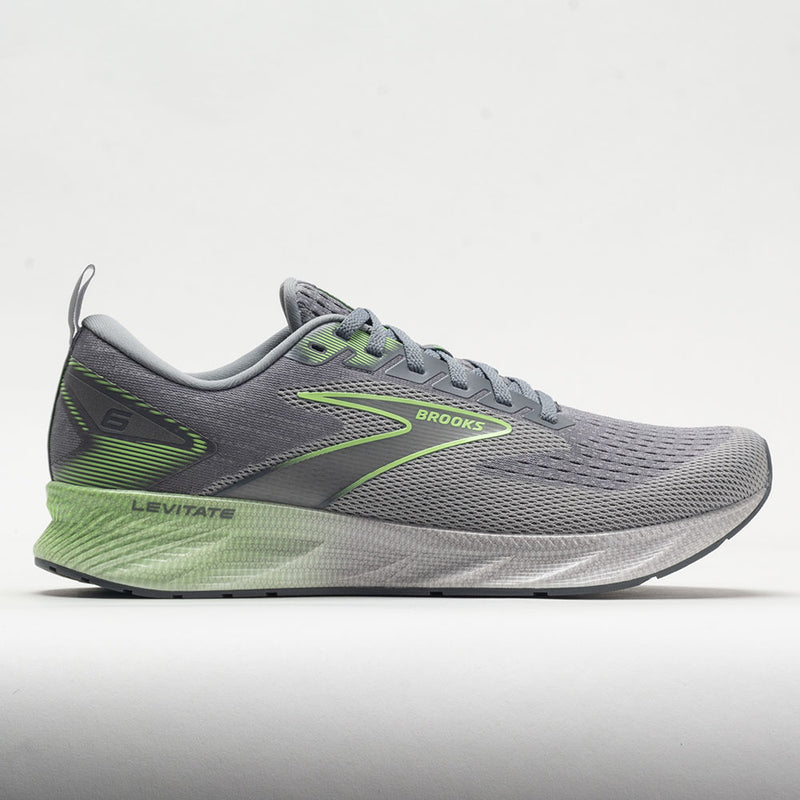 Brooks Levitate 6 Men's Primer Grey/Neon Green – Holabird Sports