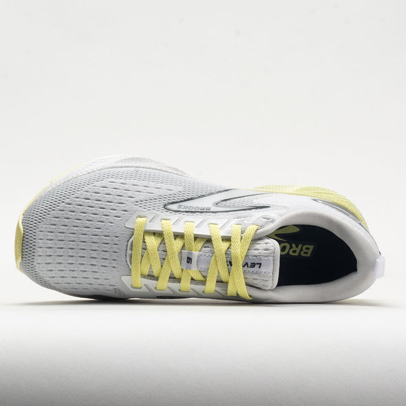 Brooks Levitate 6 Women's White/Oyster/Yellow