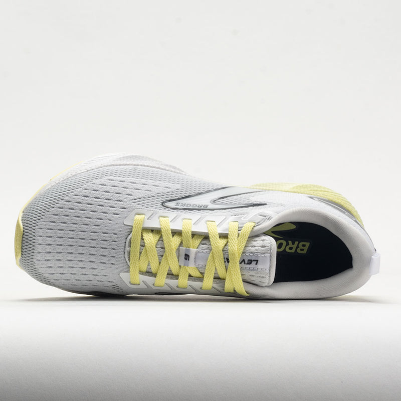Brooks Levitate 6 Women's White/Oyster/Yellow