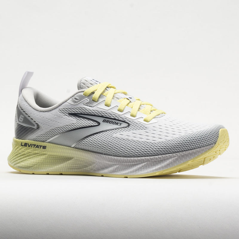 Brooks Levitate 6 Women's White/Oyster/Yellow