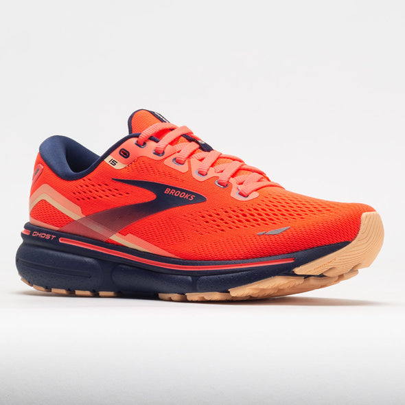 Brooks Ghost 15 Women's Coral/Navy/Peach