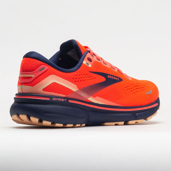 Brooks Ghost 15 Women's Coral/Navy/Peach