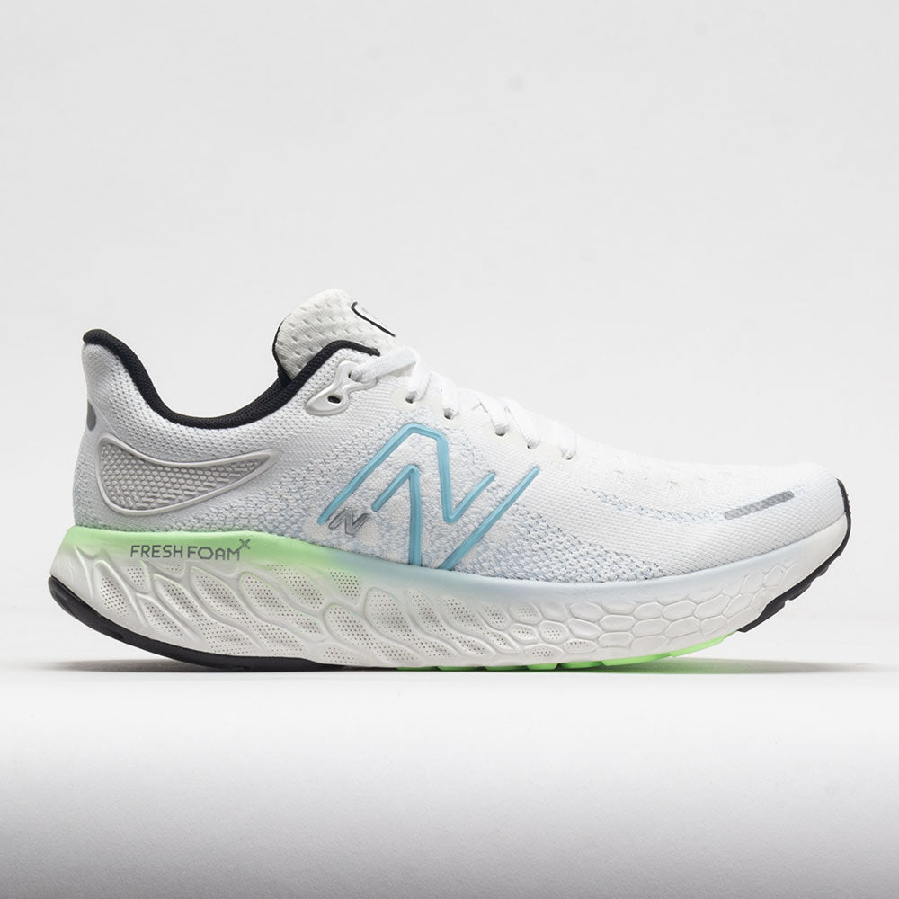 New Balance Fresh Foam Women's White/Bleach Blue/Green Aura – Holabird Sports