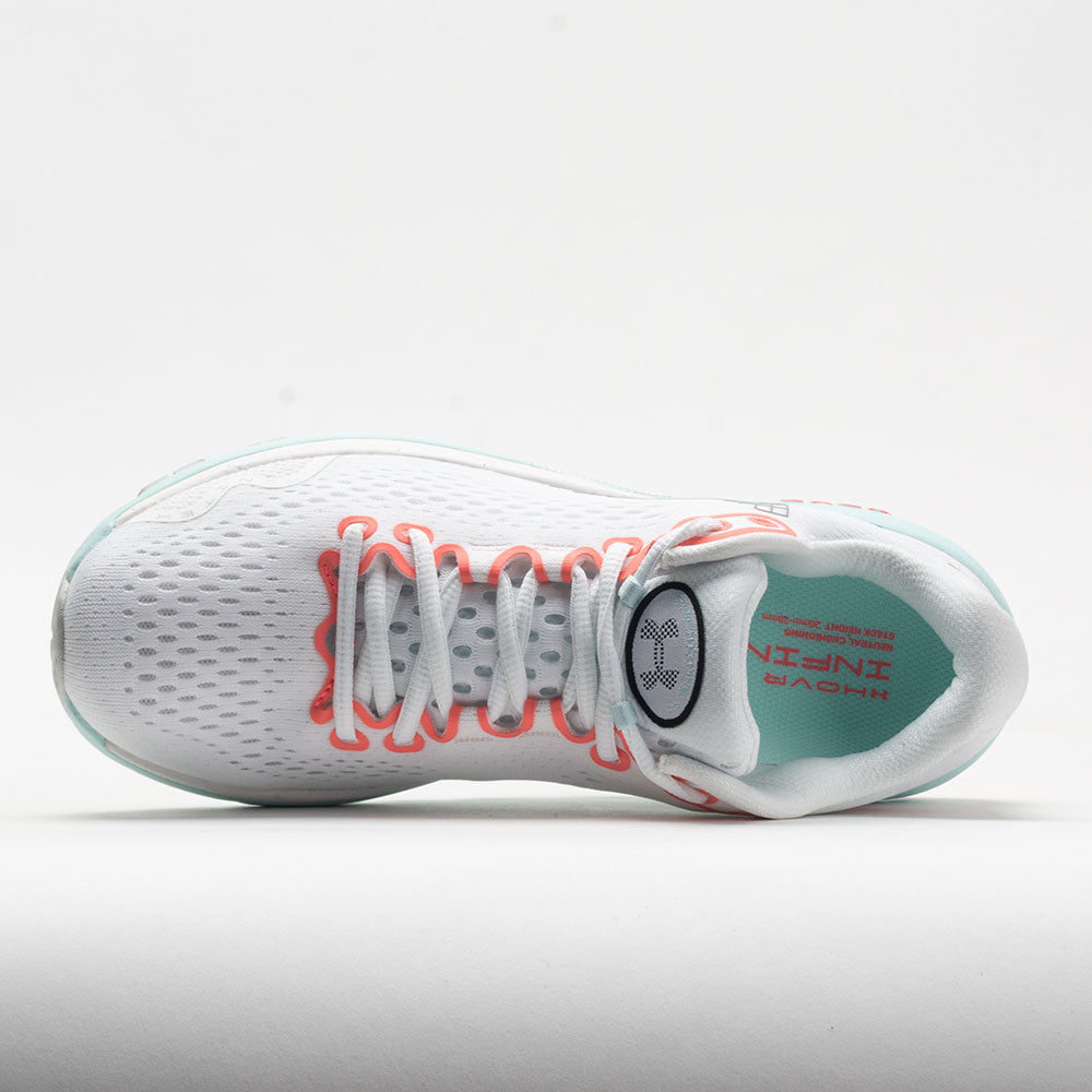 Under Armour HOVR Infinite 4 Women's White/Fuse Teal – Holabird Sports