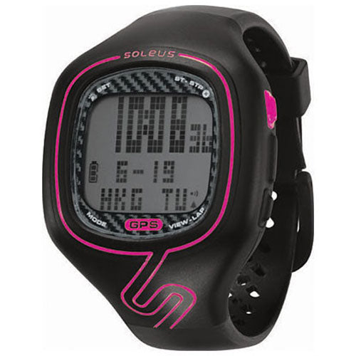 Soleus GPS Vibe Black/Pink