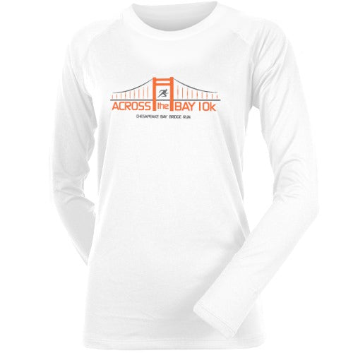 Official Across the Bay 10K In Training Long Sleeve Tee Women's