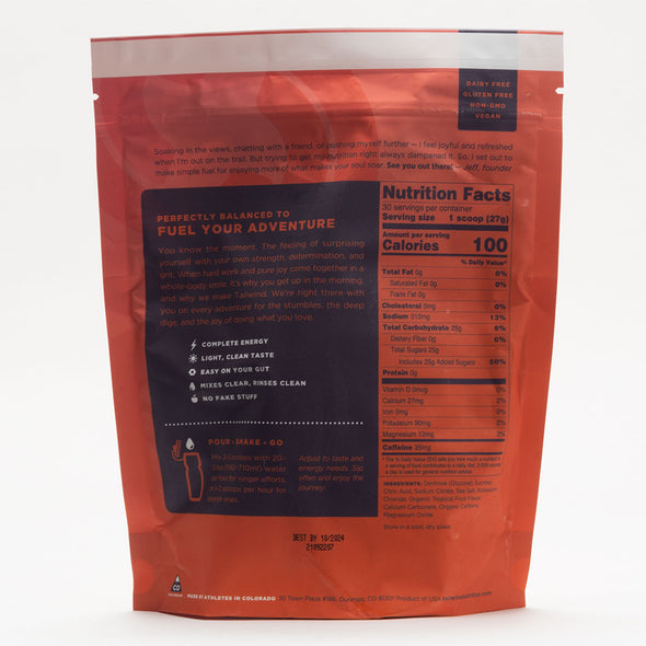 Tailwind Caffeinated Endurance Fuel Drink 30-Servings