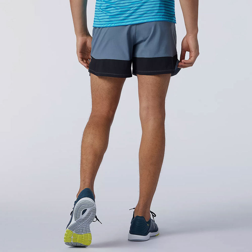 Shorts New Balance Accelerate 5 Masculino - Grafite - Joinville Sportcenter
