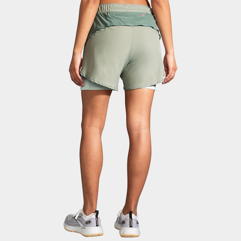 Brooks Chaser 5" 2-in-1 Shorts Women's