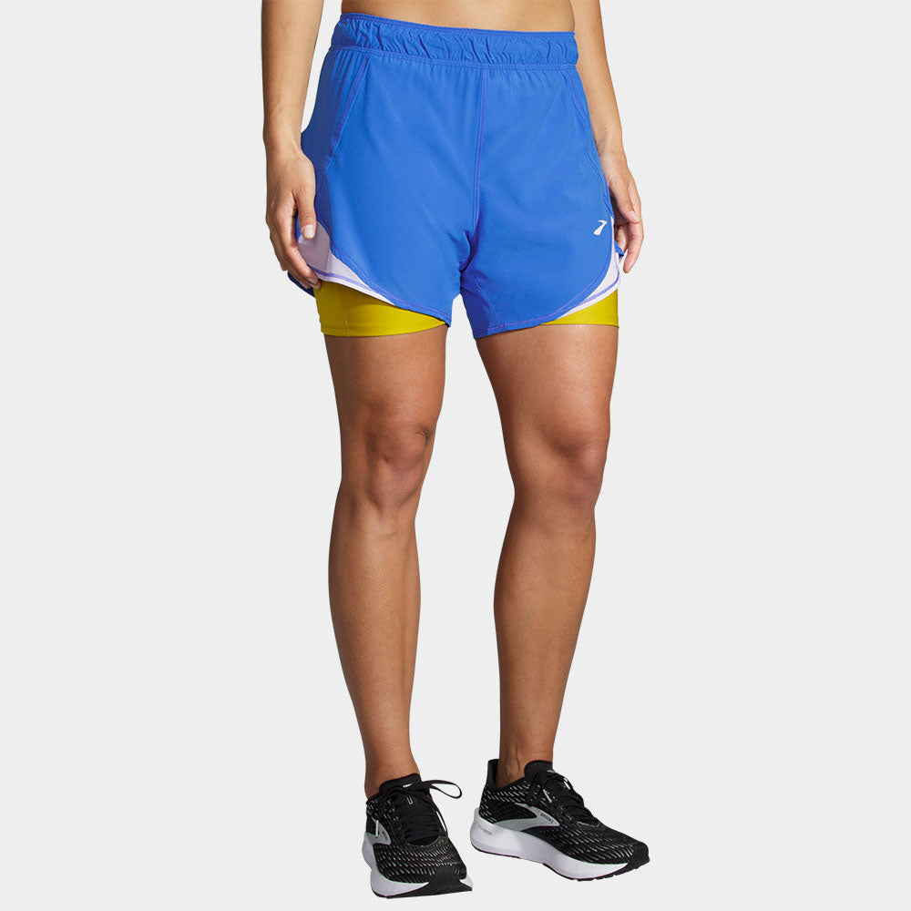 Brooks Chaser 5" 2-in-1 Shorts Women's