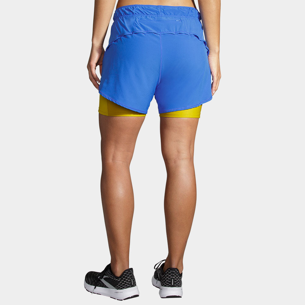 Brooks Chaser 5" 2-in-1 Shorts Women's