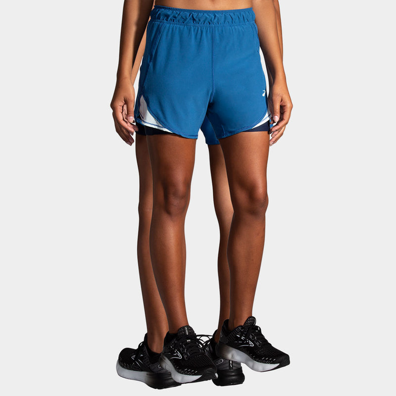 Brooks Chaser 5" 2-in-1 Shorts Women's