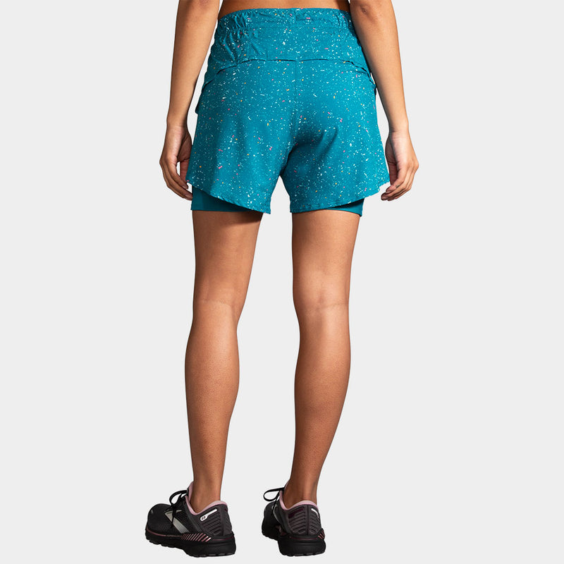 Brooks Chaser 5" 2-in-1 Shorts Women's