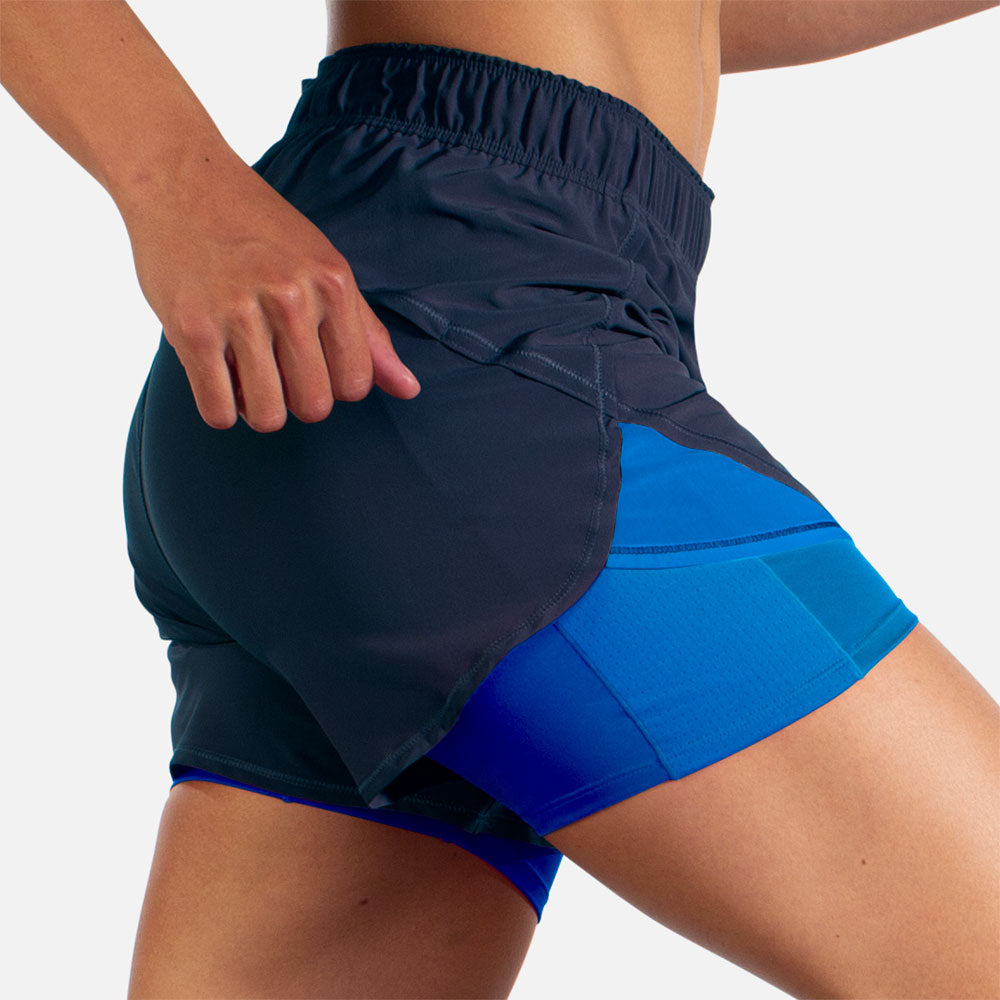 Brooks Chaser 5" 2-in-1 Shorts Women's