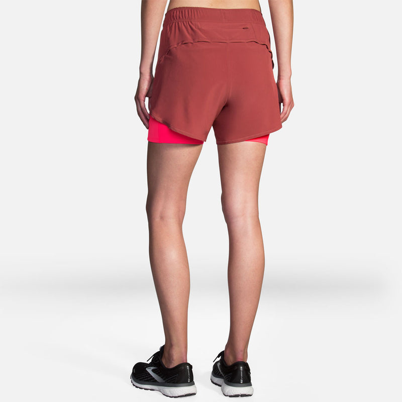 Brooks Chaser 5" 2-in-1 Shorts Women's