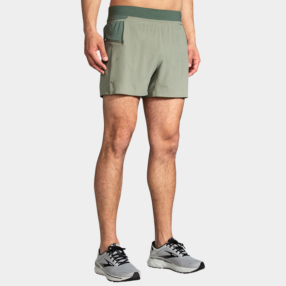 Brooks Sherpa 5" 2-in-1 Shorts Men's