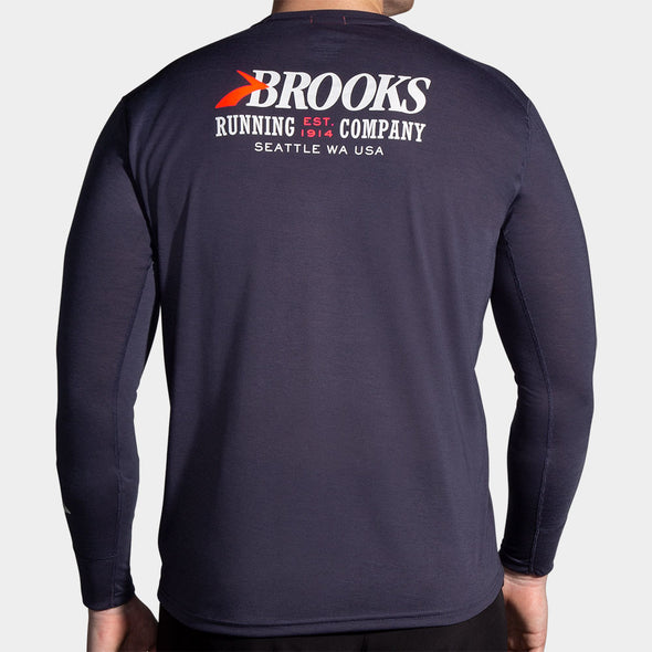 Brooks Distance Graphic Long Sleeve Men's